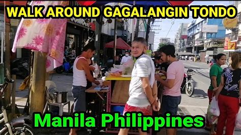 Walk Around Gagalangin Tondo Manila Philippines Youtube