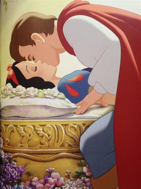 The Prince Gives Snow White True Love S Kiss Disney