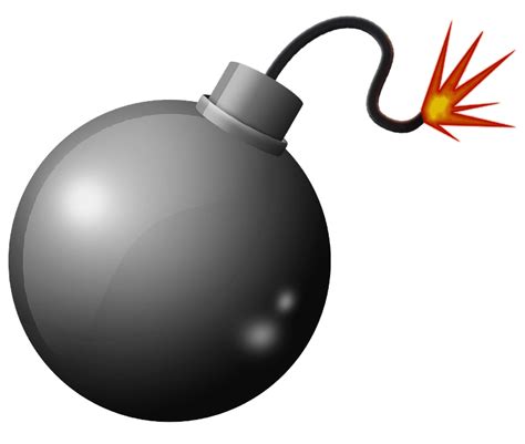 bomb exploding clipart