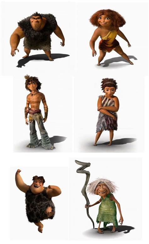 The Croods Trailers And Character Designs From Upcoming Animation