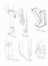 Feet Drawing Anime Shoes Draw Drawings Shoe Manga Online Deviantart Sketch Lessons Getdrawings Sketches Fashion Tutorials Choose Board Paintingvalley sketch template