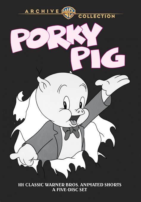 porky pig  dvd post post modern dad