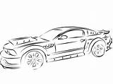 Gt Ford Coloring Pages Mustang Getcolorings Color Car Printable sketch template