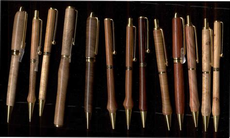 turned wood pens  woodworking