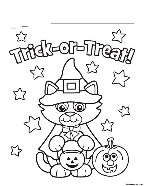 halloween coloring pages  toddlers  getcoloringscom