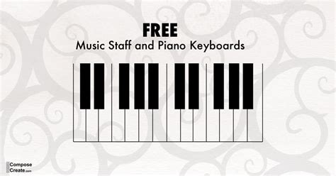 printable piano keyboard  customize  print