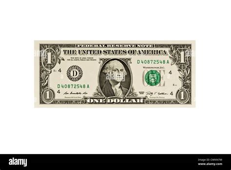 ein dollarschein  dollar dollar schein auf  weissen hintergrund