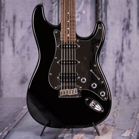 squier stratocaster gloss black  sale replay guitar