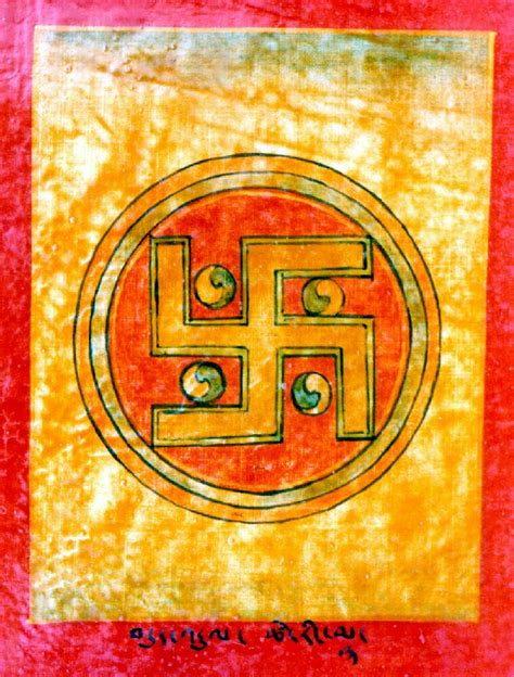 himalayan buddhist art  controversial art part   svastika