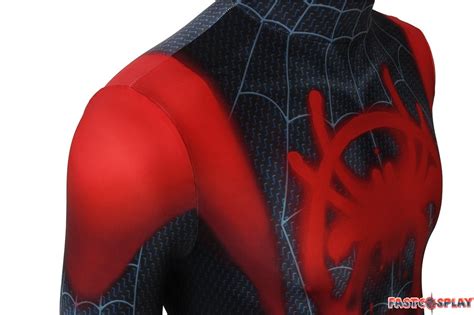 Spider Man Into The Spider Verse Miles Morales 3d Zentai Jumpsuit