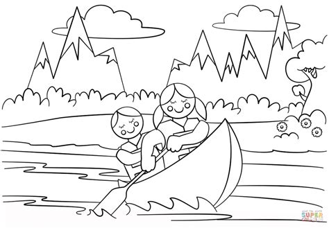 girl scouts adventure coloring page  printable coloring pages