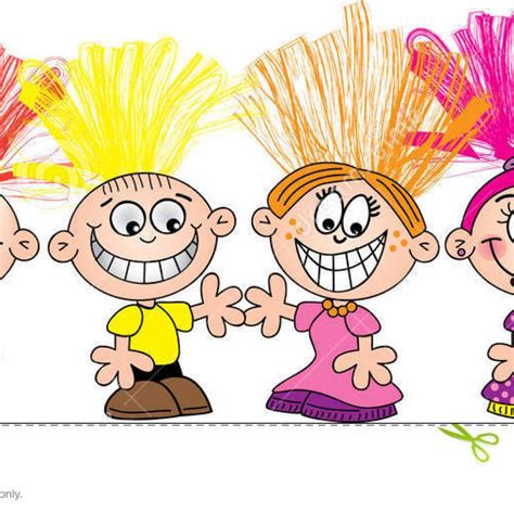 crazy hair clipart  getdrawings