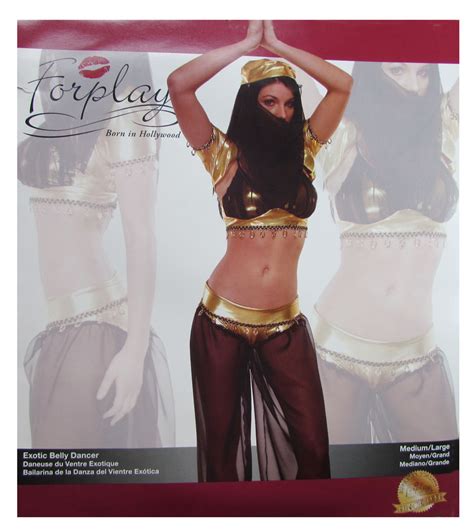 Forplay Womens Exotic Belly Dancer Halloween Costume Ebay