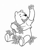 Pooh Winnie Coloring Pages Printable Getdrawings Friends sketch template