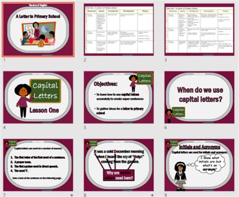 writing  letter  primary school teaching resources