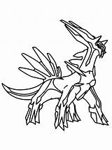 Pokemon Coloring Pages Diamond Pearl sketch template
