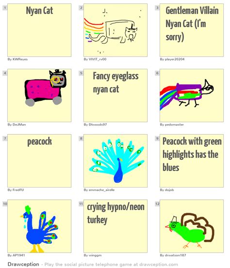 nyan cat drawception