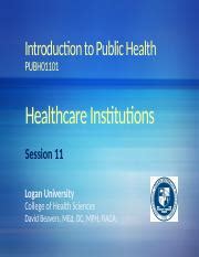 ph  healthcare institutionspptx introduction  public health pubh