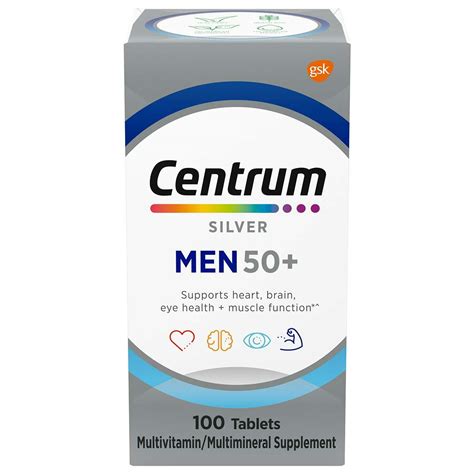 centrum silver men  multivitamin centrum