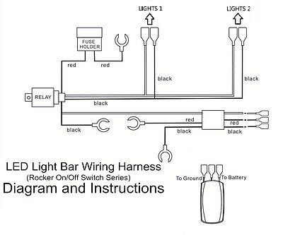 universal wiring harness blue lighted whip laser rocker switch     ebay