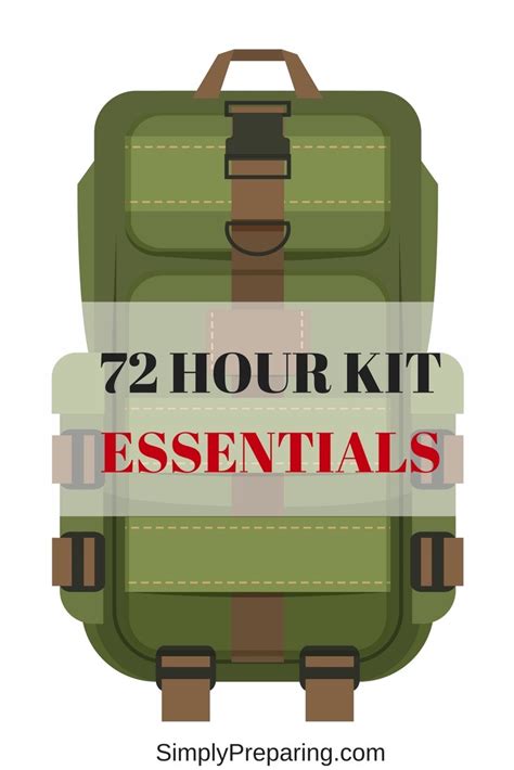 simple  hour kits  checklists simply preparing