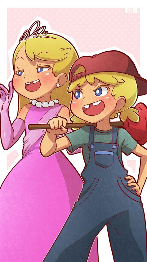 loud sisters lola lana by mikeinel on deviantart the
