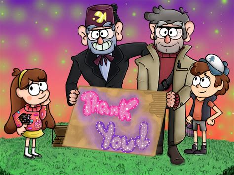 Thank You Gravity Falls By Anayyy Fan On Deviantart