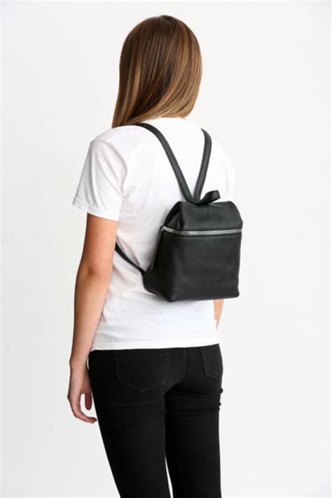small black backpack garmentory