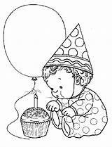 Birthday Coloring Pages Party Invitations Printable Happy Baby Need Custom Click First sketch template