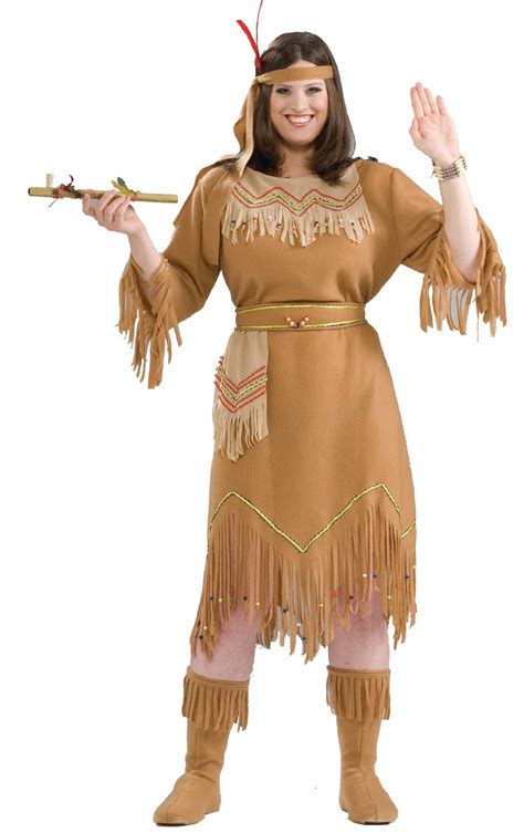 native american indian maid adult plus women s costume buy online costumes new zealand