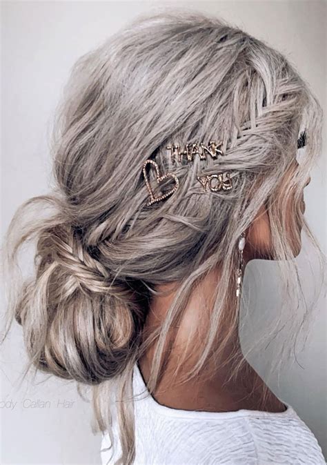 54 Cute Updo Hairstyles That Are Trendy For 2021 Low Buns A Boho Look