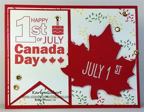 Happy Canada Day July 1st Please Vote For My Card