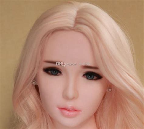 New Realistic Silicone Love Doll Head Oral Sex Toy For Men Japanese Tpe