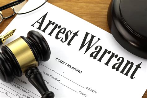 arrest warrant   charge creative commons legal  image