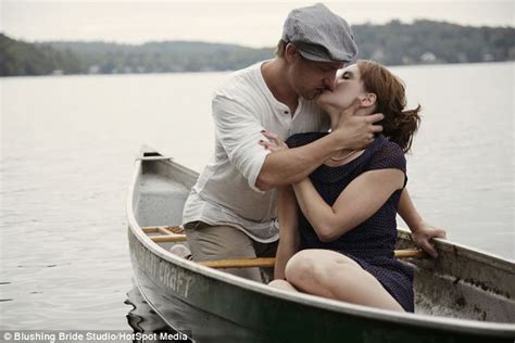 couple celebrate engagement by recreating scenes from the notebook daily mail online