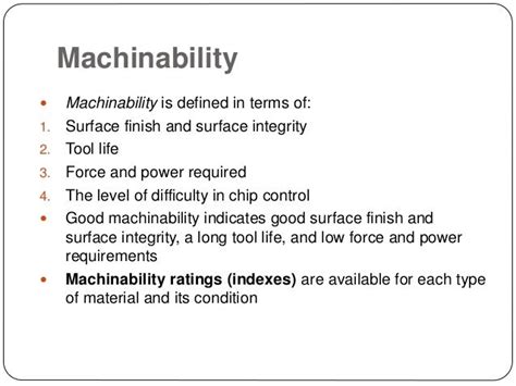 tool wear tool life machinability