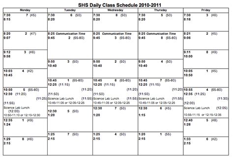 Guidance Plans To Release Schedules For The 2011 12 School Year