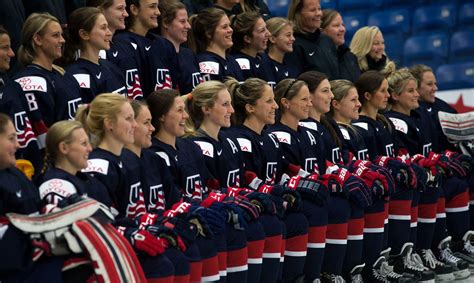 contract fight with u s a hockey over hard work begins for women s