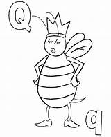 Bee Queen Coloring Pages Bees Color Printable Visit Getcolorings Sheets Choose Board Ants sketch template
