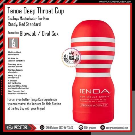 Jual Tenoa Deep Throat Full Silikon Alat Bantu Seksual Pria Tenga Cup