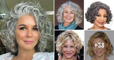 42 Trendiest Curly Hairstyles For Chic Women Over 50