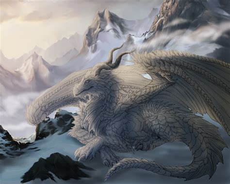 ice dragon  sidonie  deviantart
