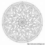 Mandalas Mandala Coloring Pages Complicated Star Kids Difficult Para Printable Comments Kb Popular Adults sketch template