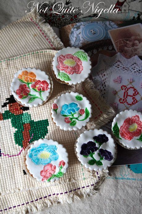 Cross Stitch Cupcakes Not Quite Nigella