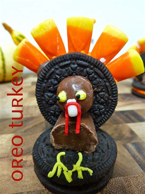 beurrista thanksgiving oreo turkeys