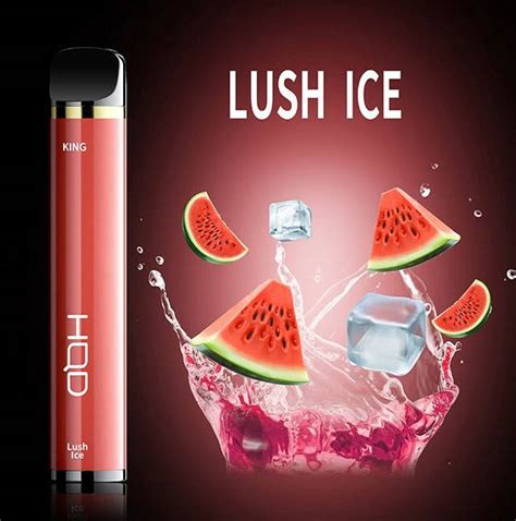 Buy Hqd King Lush Ice 2000 Puffs Disposable Vape From Aed40