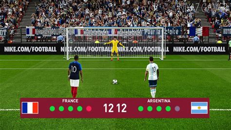 Pes 2020 France Vs Argentina Penalty Shootout Fifa World Cup 2022