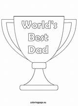 Dad Worlds Coloring Fathers Father Kids Crafts Pages Printable Craft Cards Happy Dads Templates Nursery Church Birthday Visit Printables sketch template