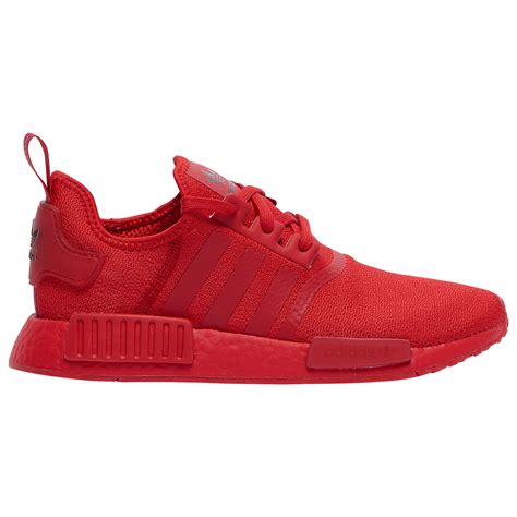 adidas originals canvas nmd   redred red lyst