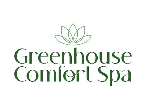 greenhouse comfort spa logo concept  mackenzie  dribbble